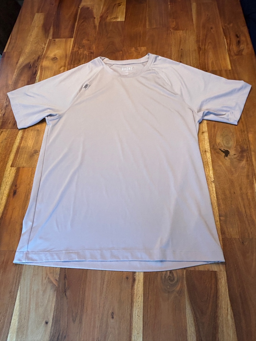 RHONE Pale Mauve Crew Neck Shirt